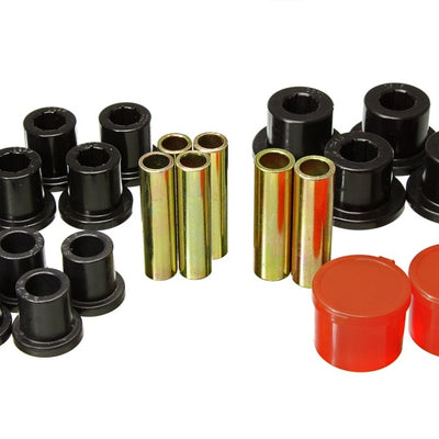 Energy Suspension 98-11 Ford Ranger 2/4WD Rear Leaf Spring Bushing Set - Black