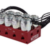 Ridetech RidePro E5 Air Ride Control System 5 Gal Dual Compressor High Flow Big Red 3/8in Valves