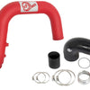 aFe BladeRunner 2.5in Red IC Tube Hot Side w/ Coupling & Clamp Kit 2016 GM Colorado/Canyon 2.8L