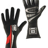 OMP Os 60 Gloves Black/White L (Fia/Sfi)