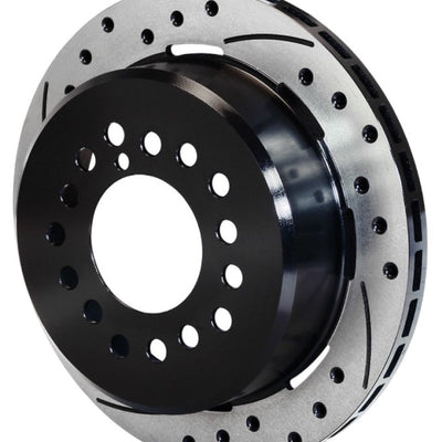 Wilwood Rotor-1.91in Offset-SRP-BLK-Drill-RH 12.19 x .810 - 5 Lug
