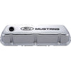 Ford Racing Ford Mustang Logo Stamped Steel Chrome Valve Covers