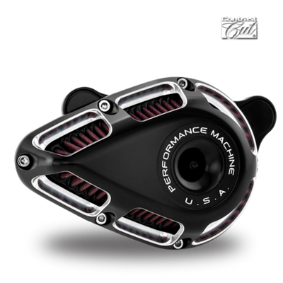 Performance Machine  Jet Air Cleaner - Contrast Cut