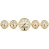 AutoMeter Gauge Kit 5 Pc. 3-1/8in. & 2-1/16in. Elec. Speedometer Golden Oldies