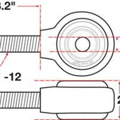 SPC Performance XAXIS Rod End Ball Joint