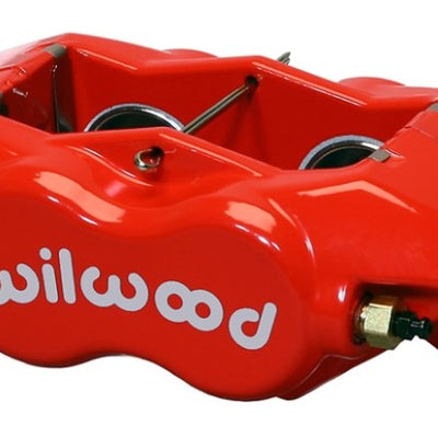 Wilwood Caliper-Forged DynaliteI-Red 1.12in Pistons .81in Disc