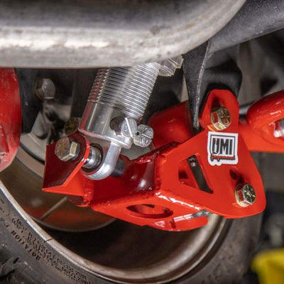 UMI Performance 64-72 GM A-Body Rear Coilover Brackets Bolt In (175LB Spring Rate)