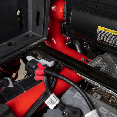 Mishimoto 2016+ Polaris RZR XP Turbo Silicone Intake J-Tube - Black