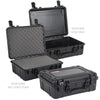 Go Rhino XVenture Gear Hard Case - Large 20in. / Lockable / IP67 / Automatic Air Valve - Tex. Black