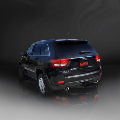 Corsa 2011-2021 Jeep Grand Cherokee 3.6L Dual Rear Exit Sport Exhaust w/ 4.5in Pro-series Tips