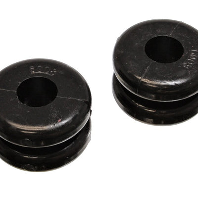 Energy Suspension 2-1/4in Tall x 3-9/16in Dia Black Coil Spring Damper Donuts (Set of 2)