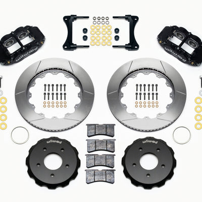 Wilwood Narrow Superlite 4R Front Hat Kit 14.00in 2007-Up Jeep Wrangler