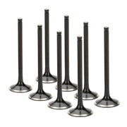 Supertech Peugeot 206 (TU5JP4) 24.50X5.96X104.40mm Black Nitrided Exhaust Valve - Set of 8