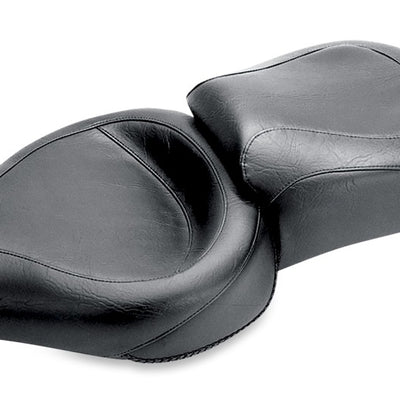 Mustang 82-03 Harley Sportster Wide Touring 1PC Seat - Black