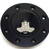 Ridetech 66-67 Chevy Nova Locking Gas Cap (Black Anodized)