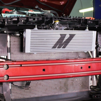 Mishimoto 2015+ Ford Mustang GT Thermostatic Oil Cooler Kit - Silver