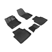 3D MAXpider 19-23 Volkswagen Arteon Kagu Floor Mat- Black R1 R2