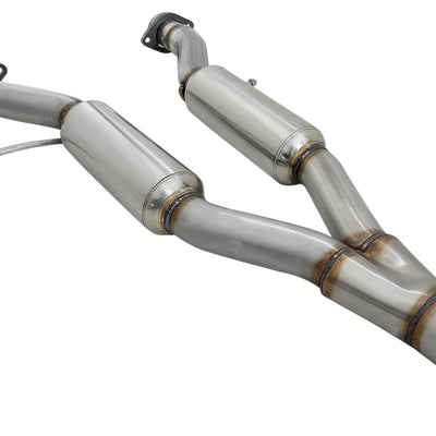 aFe Large Bore HD 3in 304 SS Cat-Back Exhaust w/ Polished Tips 14-19 Jeep Grand Cherokee V6-3.6L