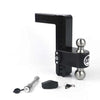 Weigh Safe 180 Hitch 10in Drop Hitch & 2in Shank (10K/12.5K GTWR) w/WS05 - Black Cerakote