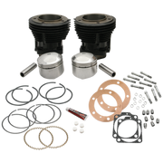 S&S Cycle 66-84 BT 96in 3-5/8in Big Bore Cylinder & Piston Kit For S&S SH96 Engines - Gloss Black
