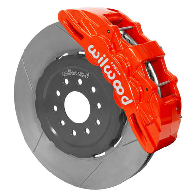 Wilwood SX6R Front Brake Kit 15in GT Slotted Red 05-13 Chevy Corvette