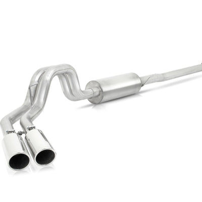 Gibson 15-19 Ford F-150 King Ranch 5.0L 3in/2.5in Cat-Back Dual Sport Exhaust - Stainless
