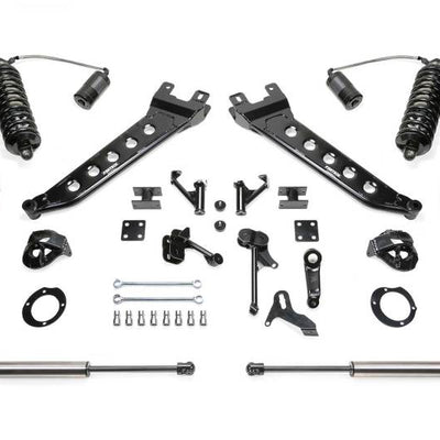 Fabtech 14-18 Ram 2500 4WD 7in Radius Arm Kit w/4.0 C/O Resi Dlss & Rr 2.25 Dlss