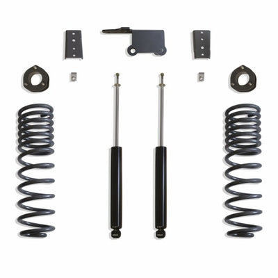 MaxTrac 2019+ RAM 1500 2WD 3in Rear Coil Spacers & Sway Bar Brackets w/Maxtrac Shocks