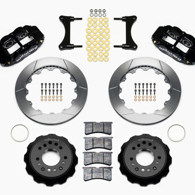 Wilwood Narrow Superlite 6R Front Hat Kit 12.88in 93-96 Mazda RX7