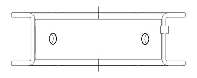 ACL Mitsubishi 4G63/4G64 6 Bolt 1st Gen DSM 0.025mm Oversized High Performance Main Bearing Set