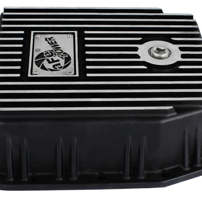 afe Transmission Pan (Black); Ford Trucks 94-08 AODE
