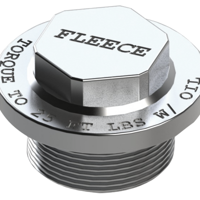 Fleece Performance 01-13 GM Duramax 6.6L Duramax Turbo Thermostat Delete Plug