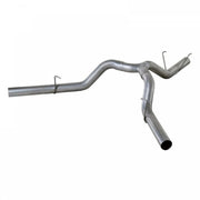 Diamond Eye KIT 4in DPF-BACK Single DUAL: DODGE 6.7L 2500 2014 LONG BOX ONLY