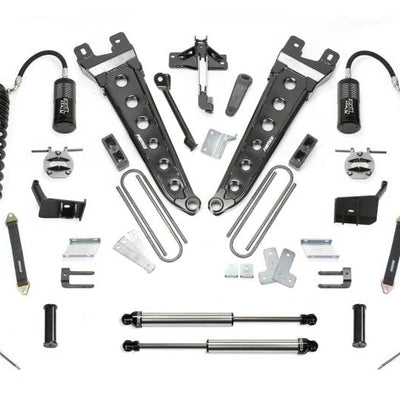 Fabtech 11-16 Ford F250 4WD w/o Factory Overload 8in Rad Arm Sys w/4.0 R/R & 2.25