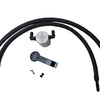 J&amp;L 2020-2024 Ford Explorer 2.3L EcoBoost Driver Side Oil Separator 3.0 - Clear Anodized