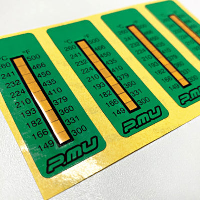 Project Mu Caliper Temperature Indicator