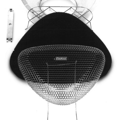 Edelbrock Air Cleaner Pro-Flo 1000 Series Triangular Steel Top 11 375In X 8 375In X 3In Chrome