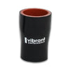 Vibrant 4 Ply Aramid Reducer Coupling 4.5in Inlet x 5in Outlet x 3in Length - Black