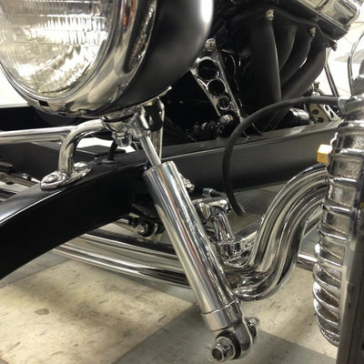 Ridetech RQ Hot Rod Shock No Cover Fixed Valve 3.30in Stroke Eye/Eye Mounting 7.90in x 11.20in