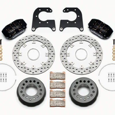 Wilwood Dynapro Lug Mount Single Rear Dynamic Kit SA Drilled Big Ford New Style 2.50in Offset