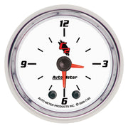 Autometer C2 2-1/6in 12 Hour Analog Clock Gauge