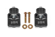 BMR Chevy SS and Pontiac G8 Motor Mount Kit (Solid Bushings) Black Hammertone