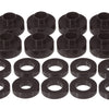 Prothane 76-79 Jeep CJ5/CJ7 Body Mount 22 Bushing Kit - Black