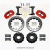 Wilwood Narrow Superlite 6R Front Hat Kit 13.06 Drilled Red 63-87 C10 w/ Wilwood Pro Spindles