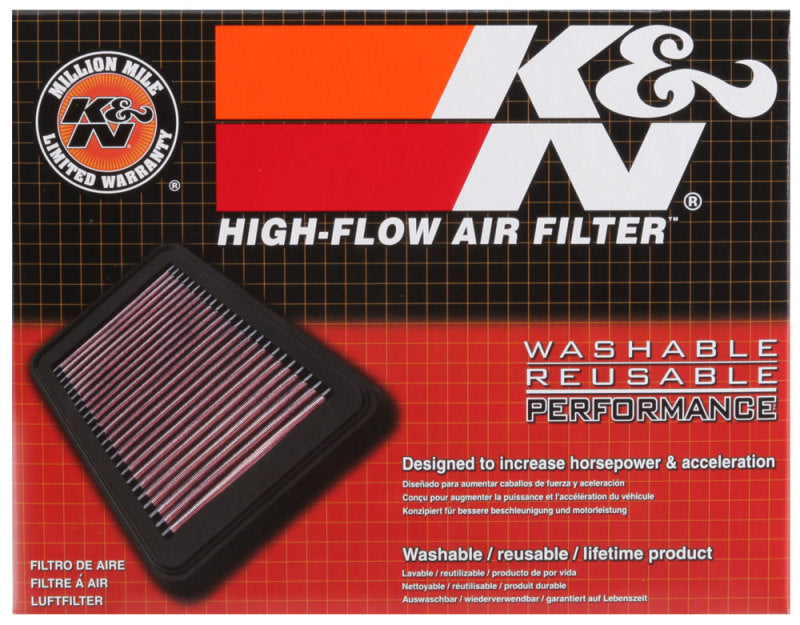 K&N Replacement Air Filter KAWASAKI KLE650; 2019 Pack of 6