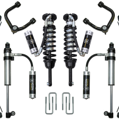 ICON 05-15 Toyota Tacoma 0-3.5in/16-17 Toyota Tacoma 0-2.75in Stg 8 Suspension System w/Tubular Uca