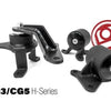 Innovative 98-02 Accord H-Series Black Steel Mounts 95A Bushings