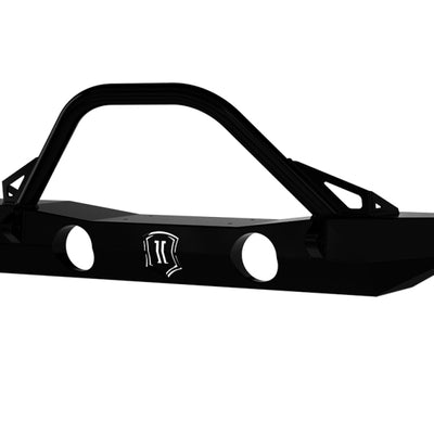 ICON 07-18 Jeep Wrangler JK Pro Series Mid Width Front Bumper w/Bar/Tabs
