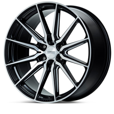 Vossen HF6-1 24x10 / 6x135 / ET25 / Deep Face / 87.1 - Brushed Matte Black Wheel