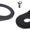 Torque Solution Radiator Mount Combo (Black) : Mitsubishi Evolution 7/8/9
